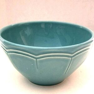 Primogrro 6" Aqua/ Turquoise Soup or Cereal Bowl -Portugal